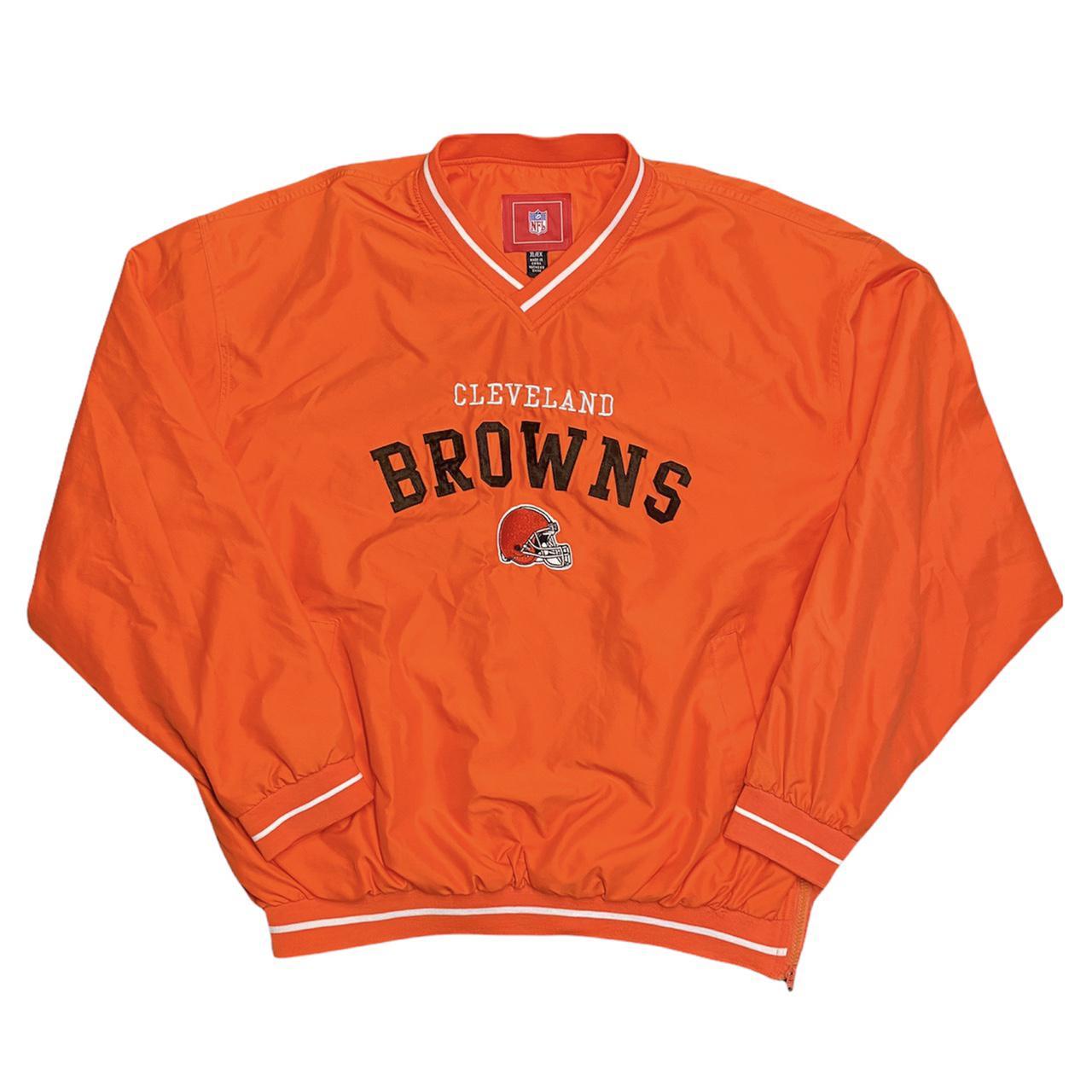 Product Image 1 - VINTAGE Orange Cleveland Browns Windbreaker