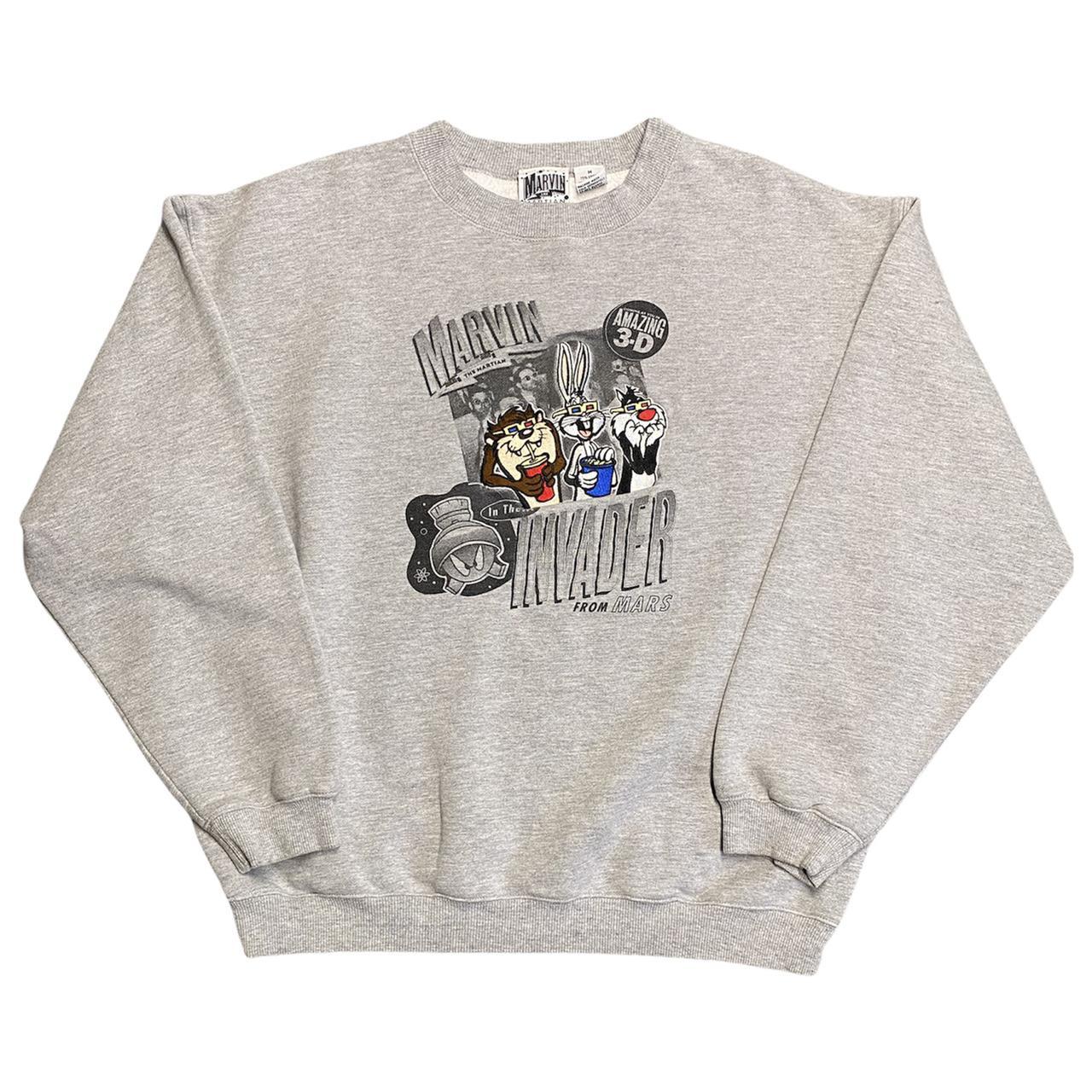 Looney Tunes Men's Grey Sweatshirt