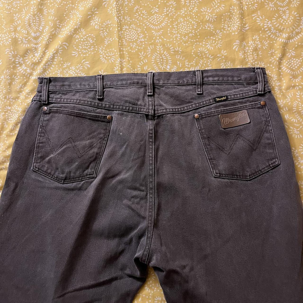 Wrangler Vintage 90s Brown Sturdy 100% Cotton Cowboy... - Depop