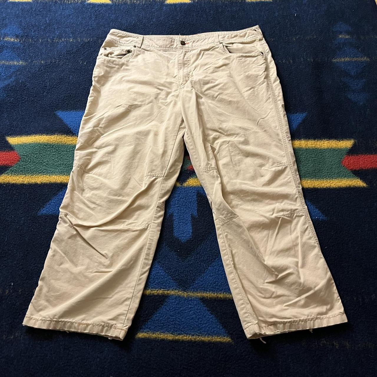 Orvis Men's Cream Trousers | Depop