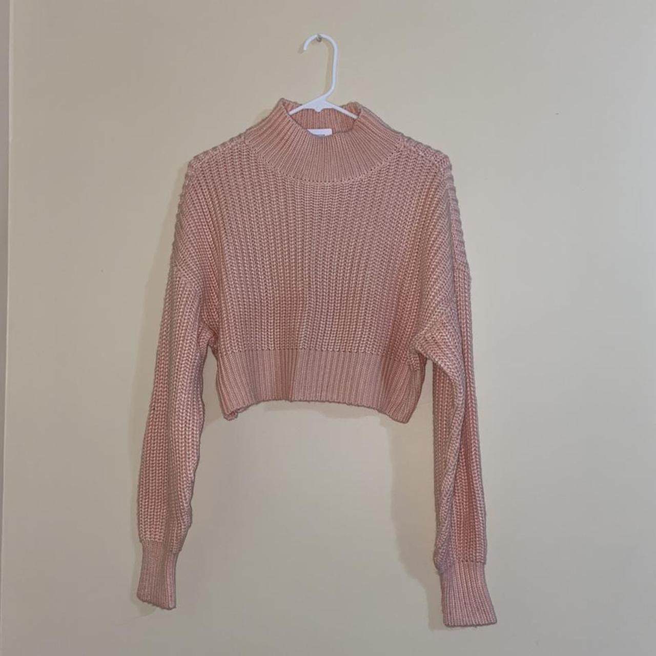 revolve pink sweater