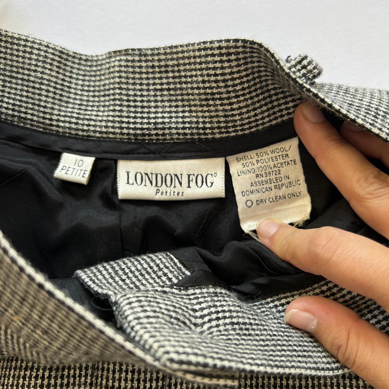London Fog Women's Black and White Trousers (2)