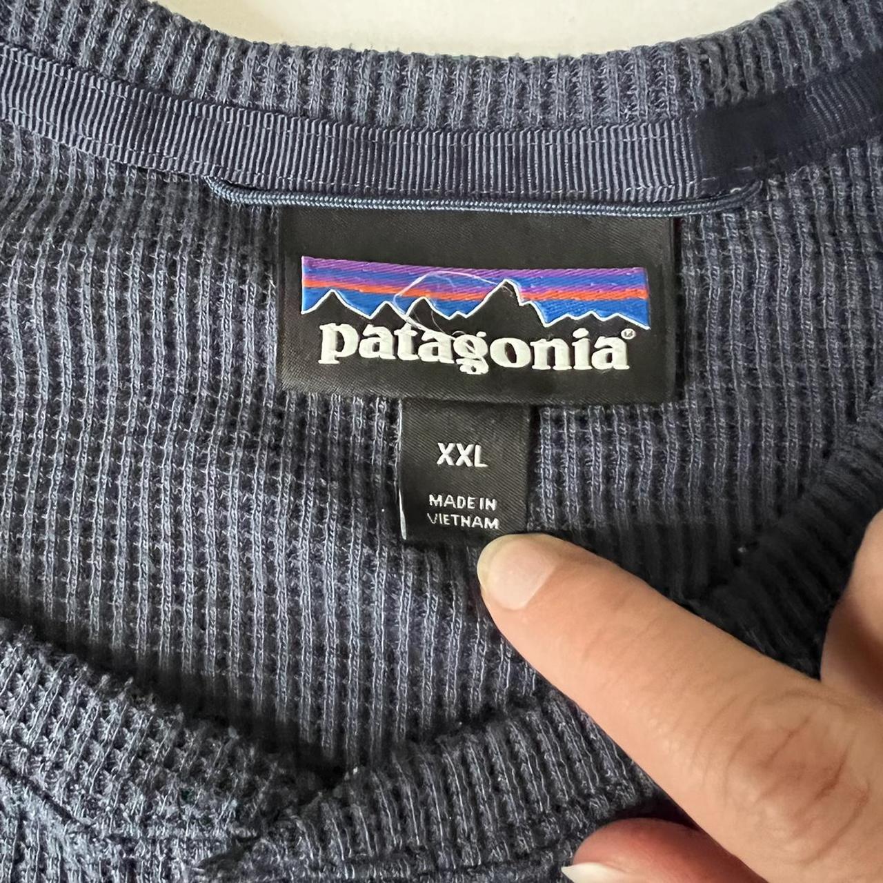 Patagonia | Men’s Henley Waffle Knit Thermal... - Depop