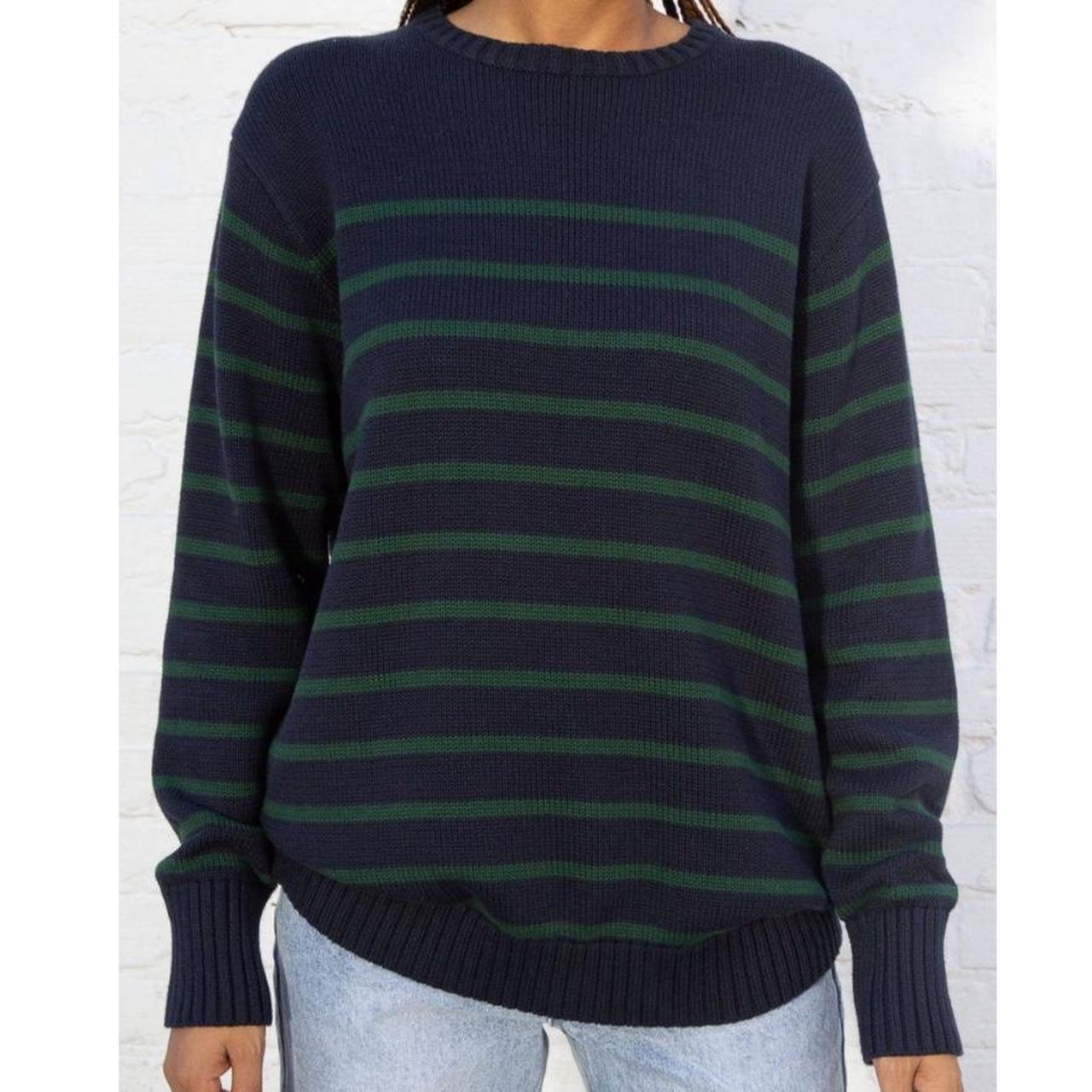 Brianna Cotton Thin Stripe Sweater – Brandy Melville