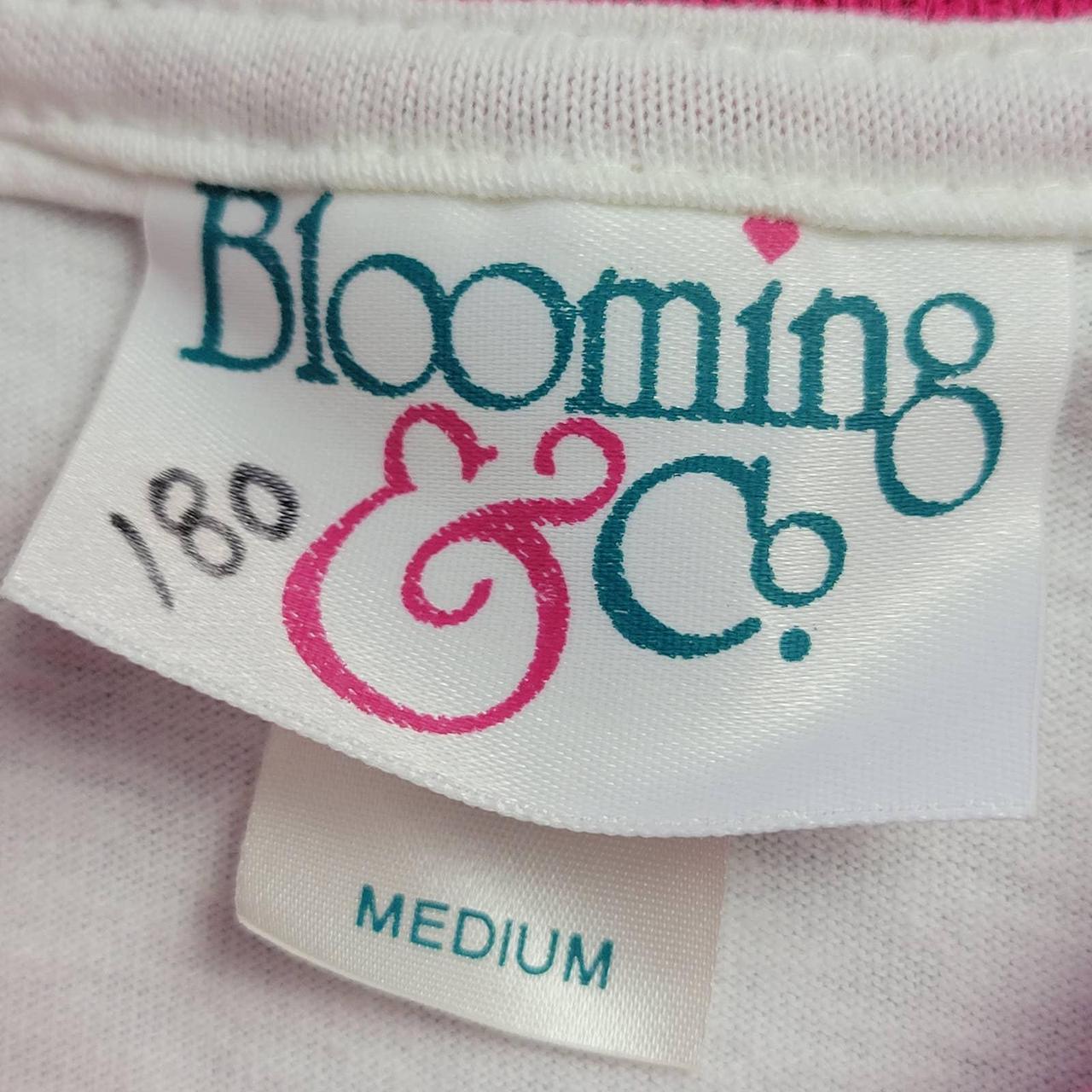 Blooming & Co. Women's White and Pink Blouse (3)