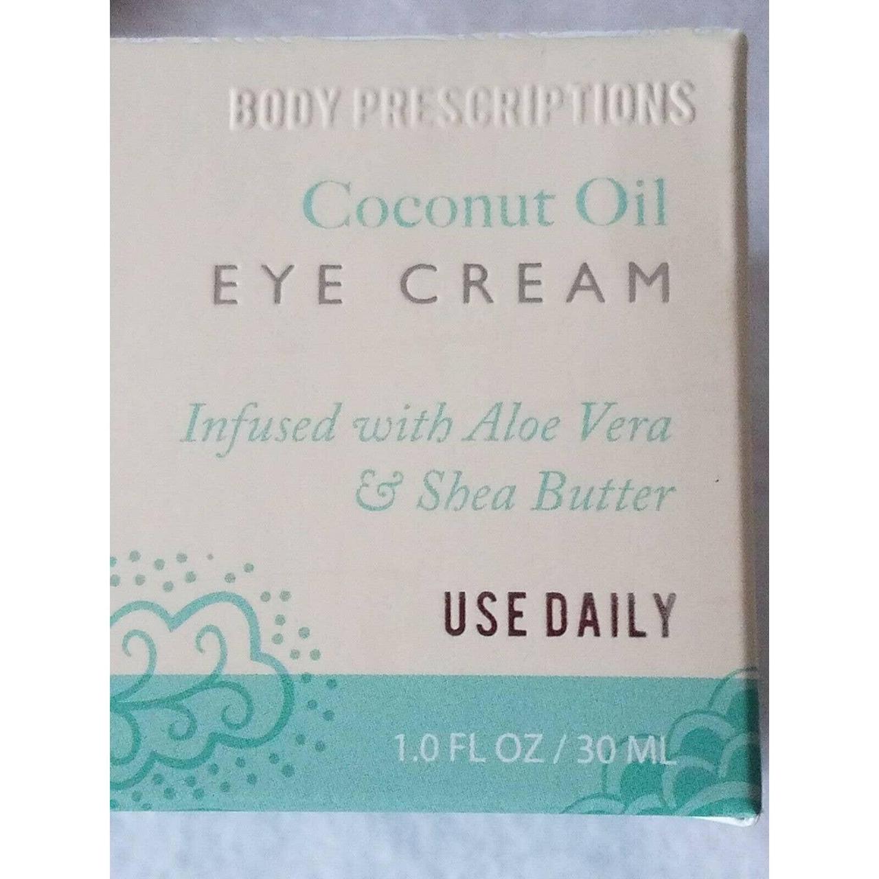 BODY PRESCRIPTION Coconut Oil Eye Cream Skincare... Depop