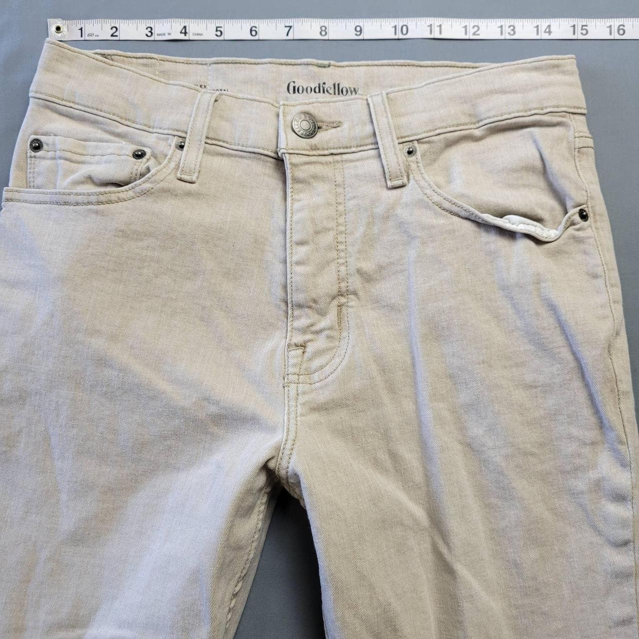 Goodfellow Jeans Men's Size 30x30 Tan Khaki Slim Mid... - Depop