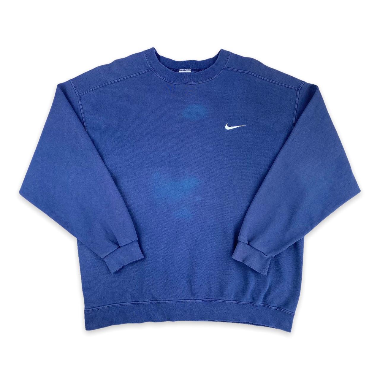 embroidered vintage nike sweatshirt