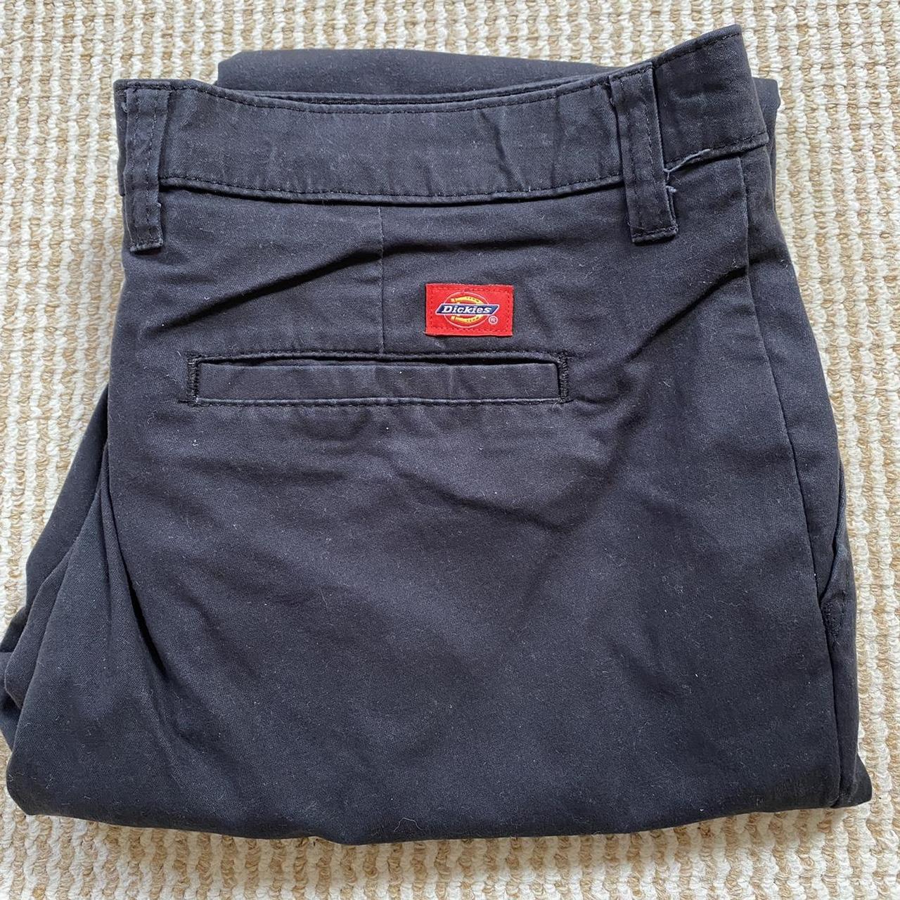 Women’s Dickies Trousers 34 waist 32 leg Navy... - Depop