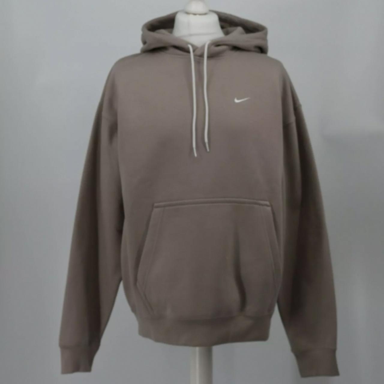 nike sweater tan