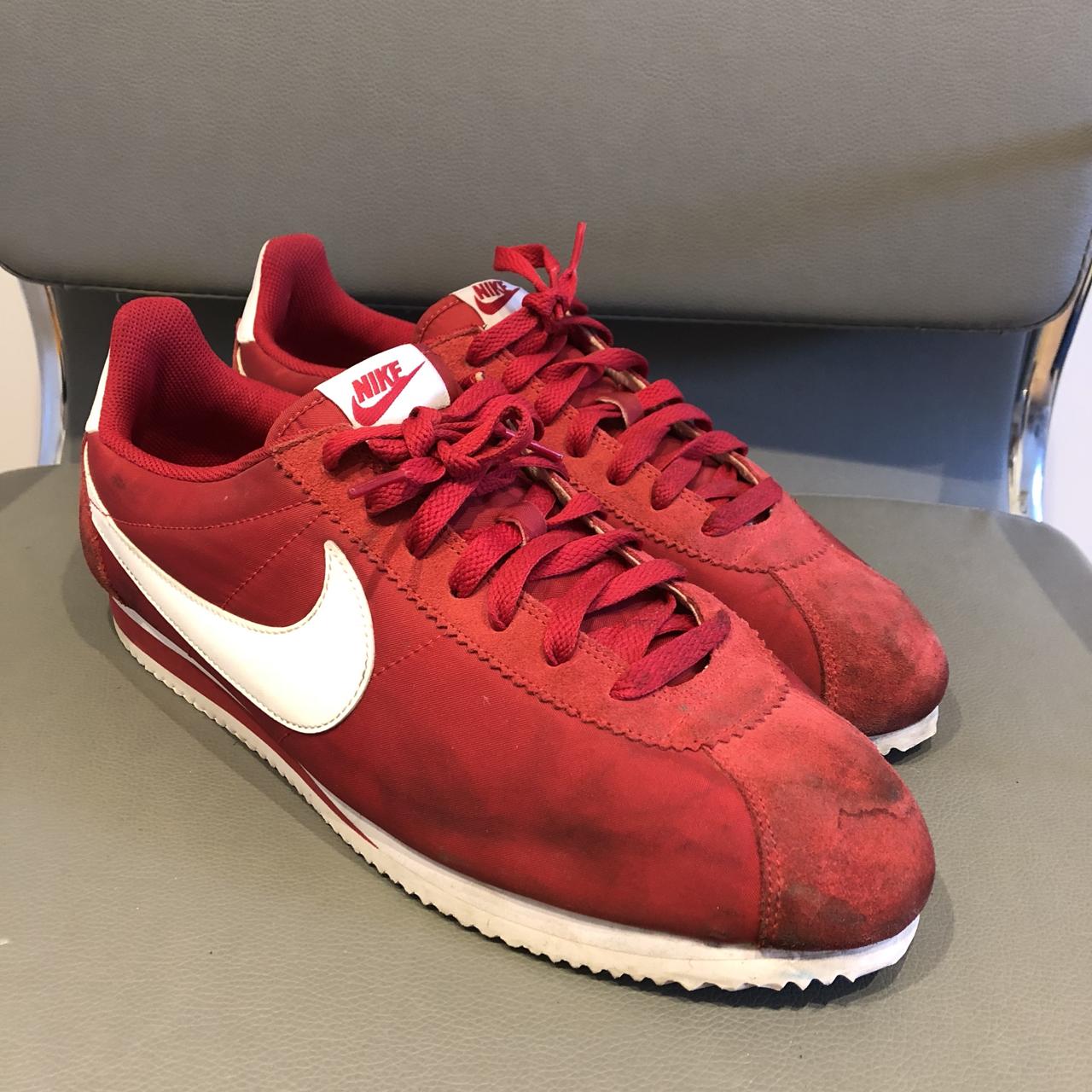 Nike Cortez nylon and suede. true to size...