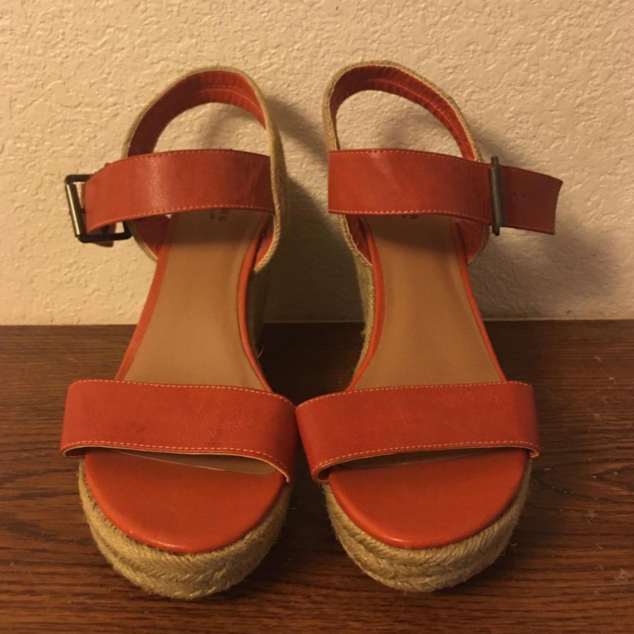 Burnt hot sale orange wedges