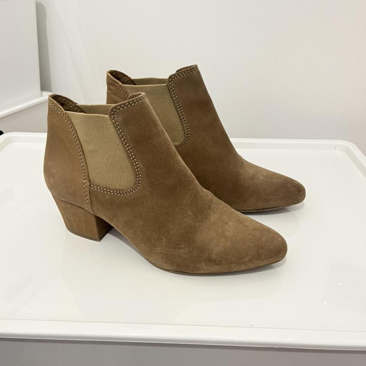 bottines camel mango