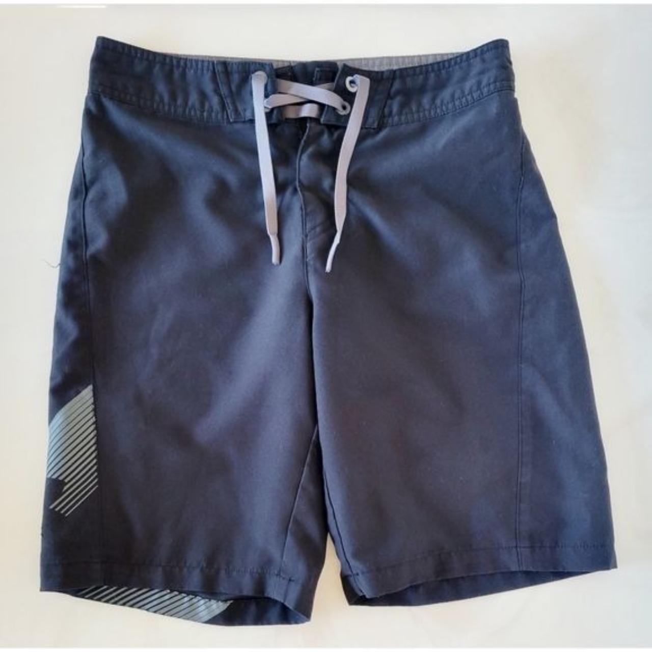 Under Armour Black and Grey Swim-briefs-shorts | Depop