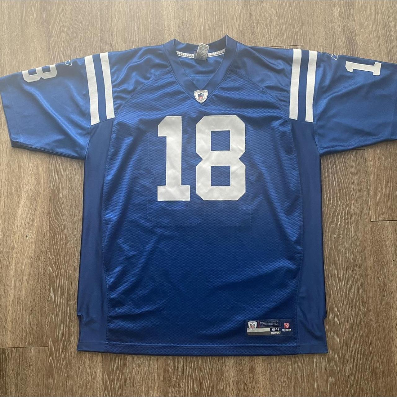 Vintage 2000s Peyton Manning Jersey Indianapolis - Depop