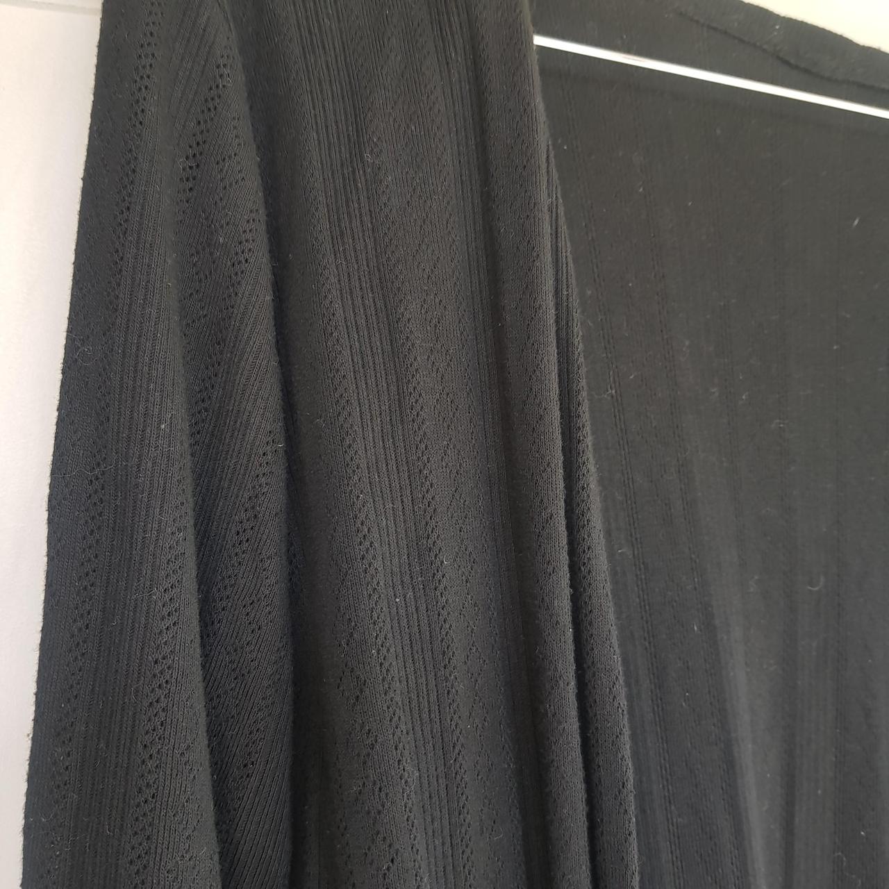 Long Black Cardigan Approx Size Medium To Depop   P0 