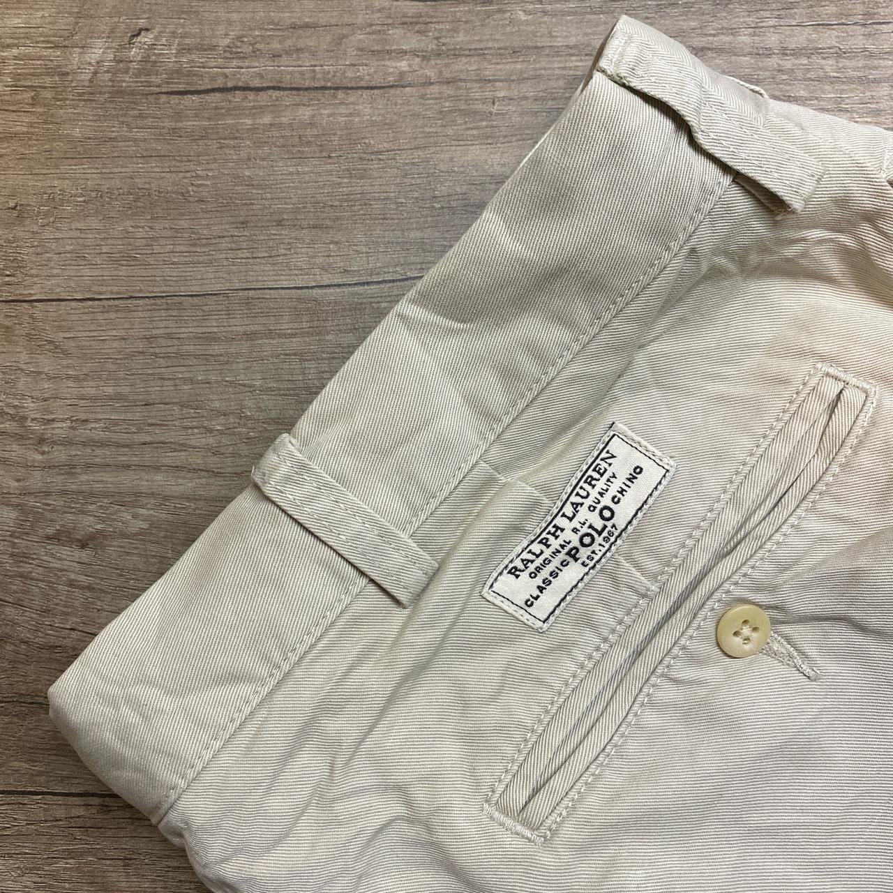 Vintage Polo Ralph Lauren trousers, beige... - Depop