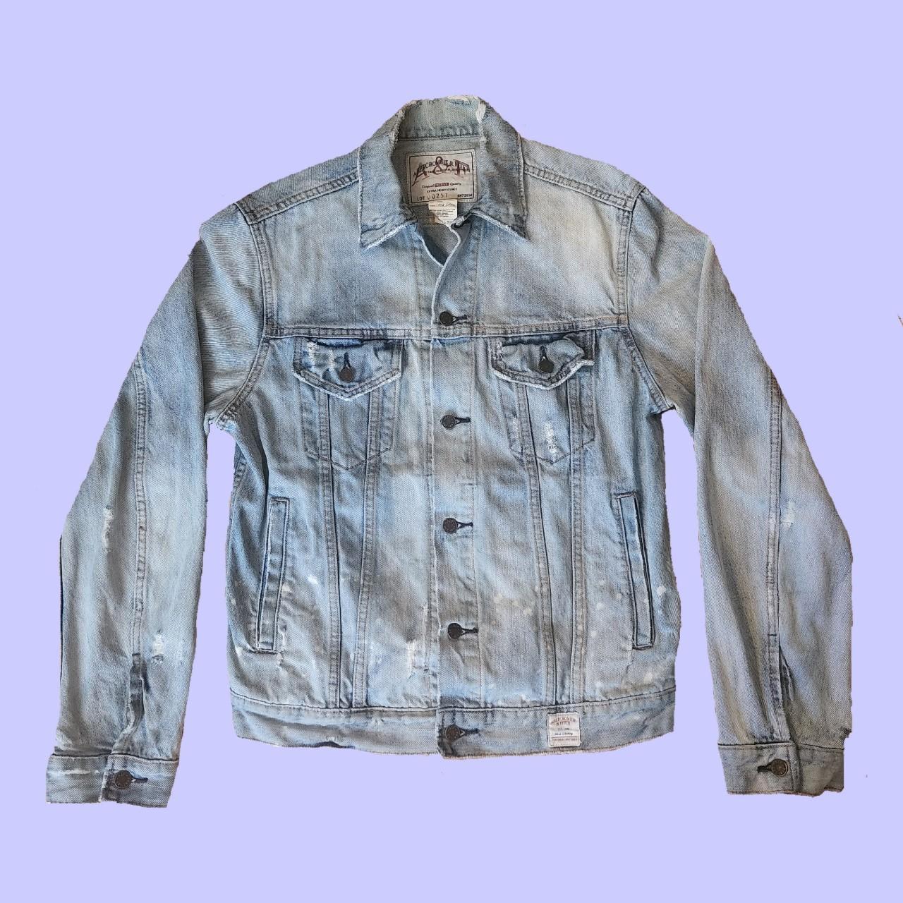 A&f denim store jacket