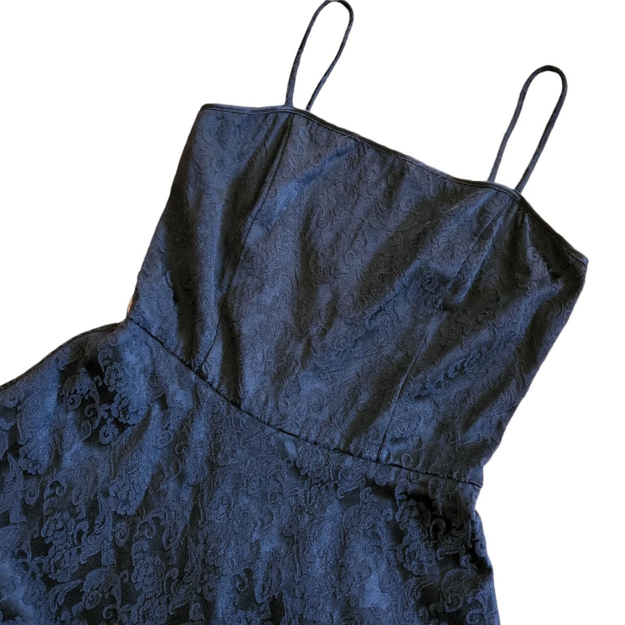 90s/Y2K Vintage Black Gothic Babydoll Dress ♡ This... Depop