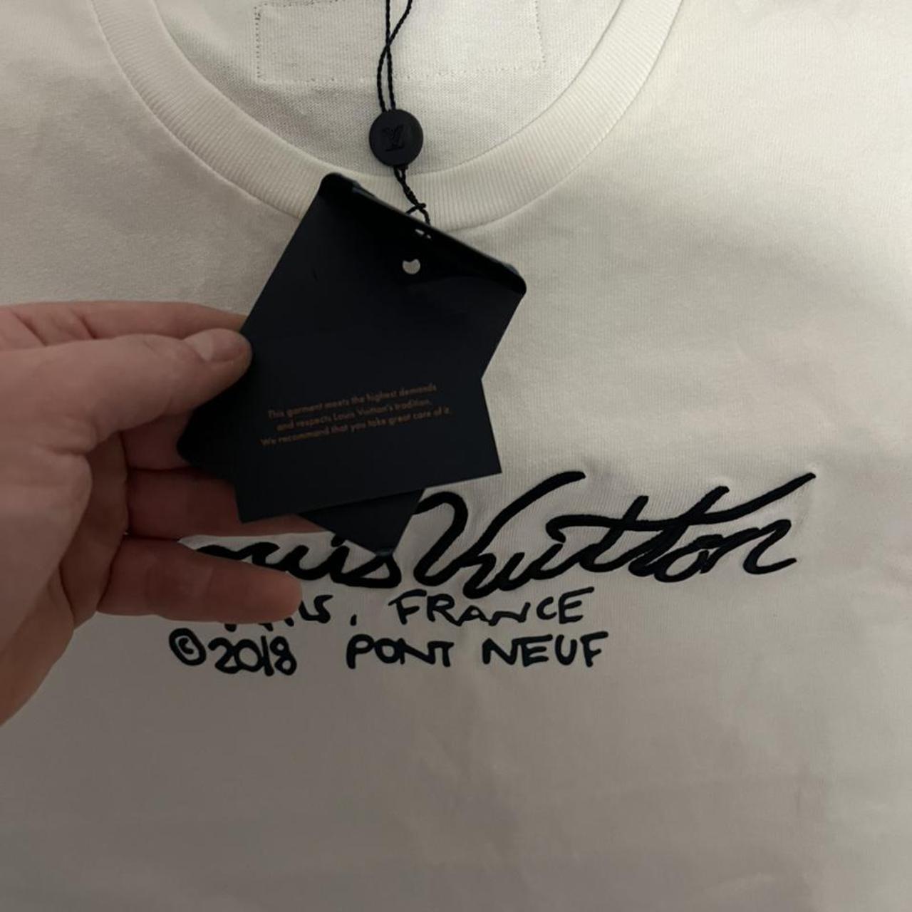Men's Louis Vuitton T-shirt. Open to offers. Don't - Depop