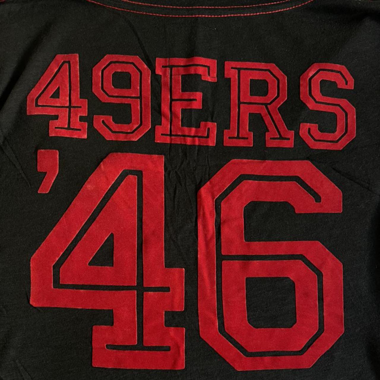 PINK Victoria's Secret, Tops, Victorias Secret Pink San Francisco 49ers  Jersey Shirt