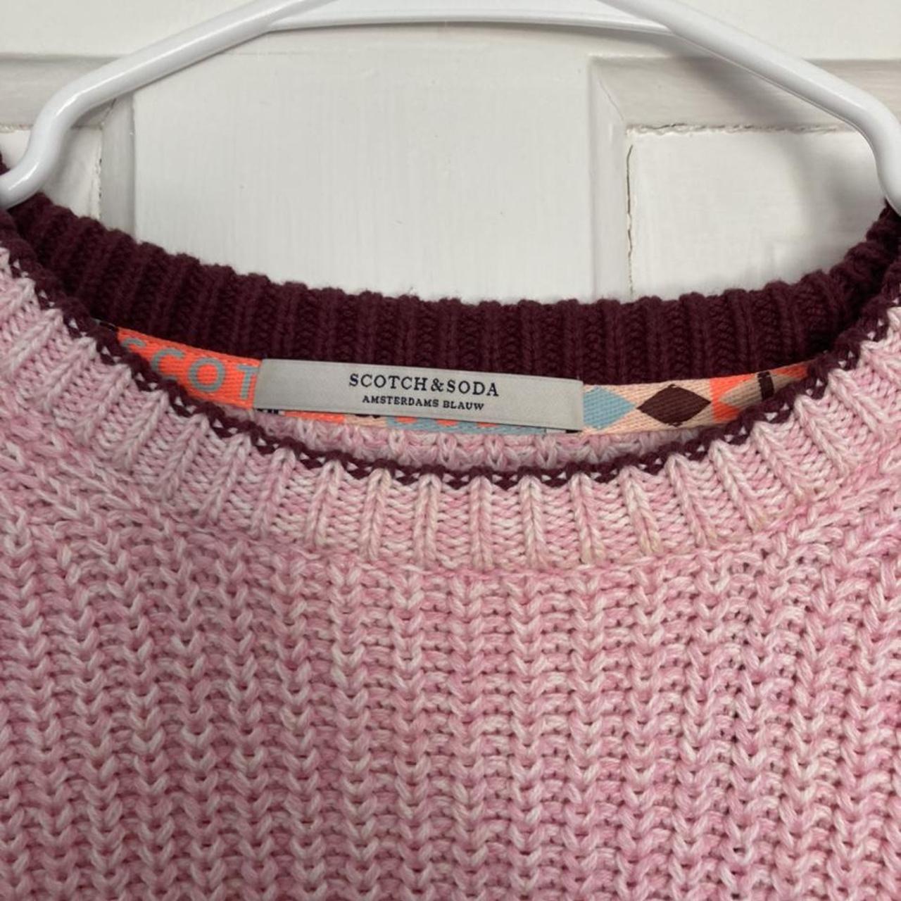 Scotch & Soda Women's Pink Jumper Depop