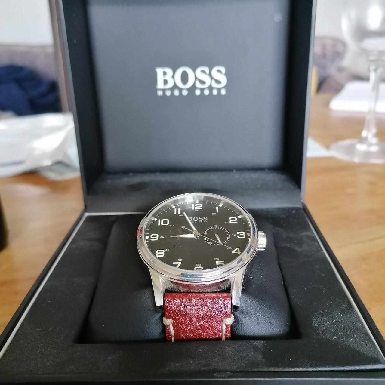 Hugo boss watch sale face