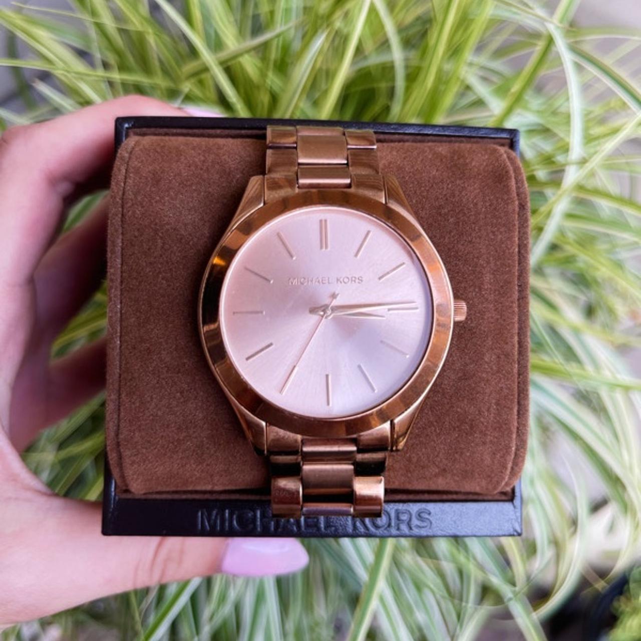 michael kors rose gold shoes