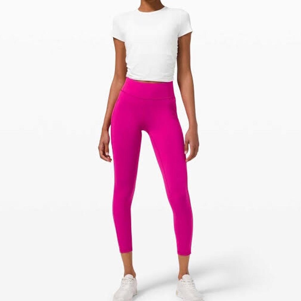 Lululemon ripened raspberry invigorate leggings... Depop