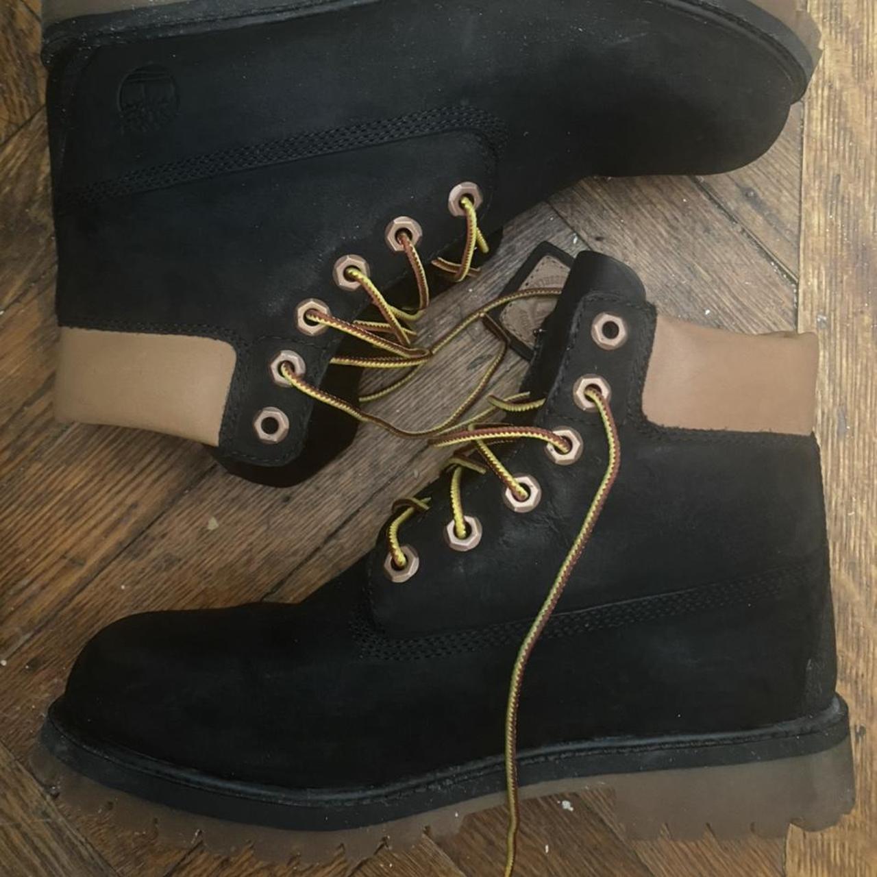 timberland sneaker boots black