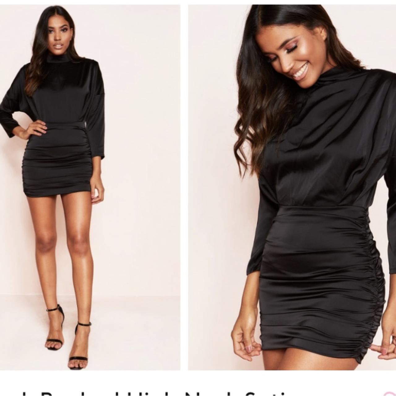 Sold out Missy Empire Ira Black Ruched High