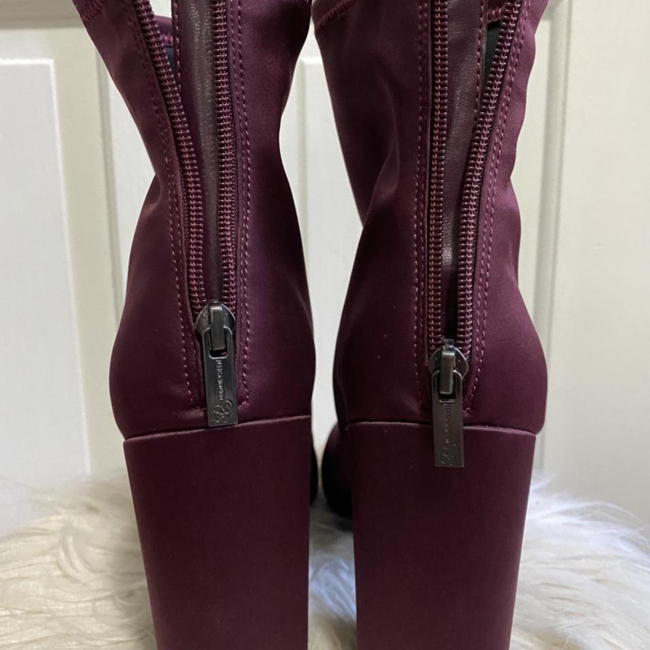 Jessica simpson burgundy boots best sale