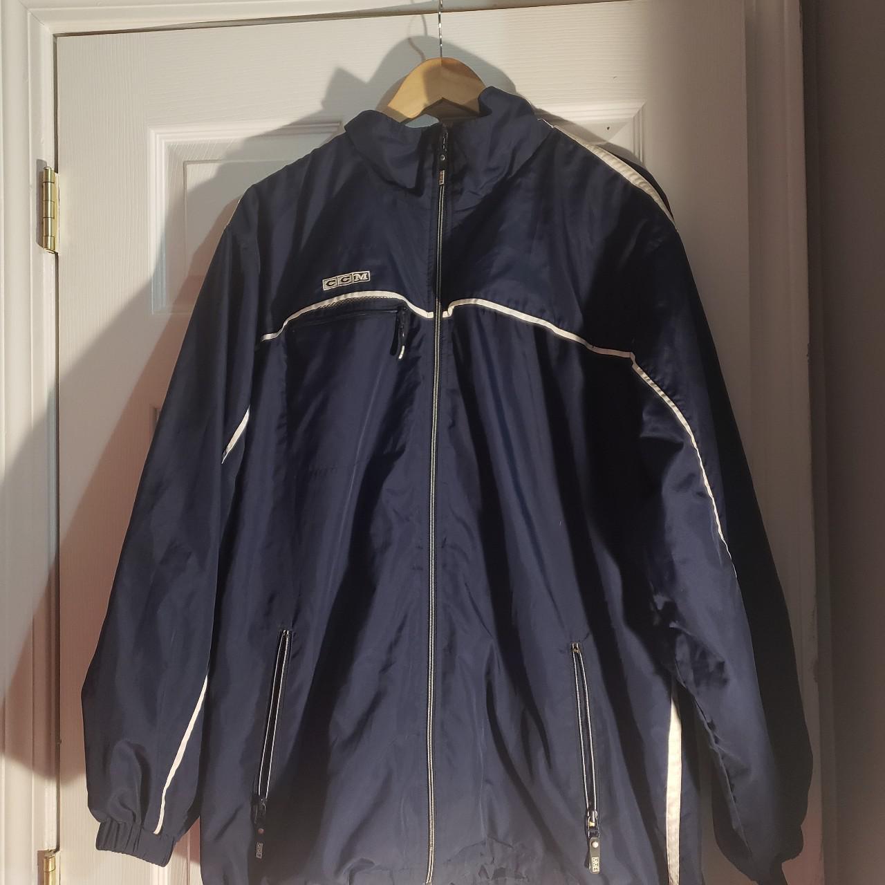 Men's Vintage CCM Rain Jacket size large. Item is in... - Depop