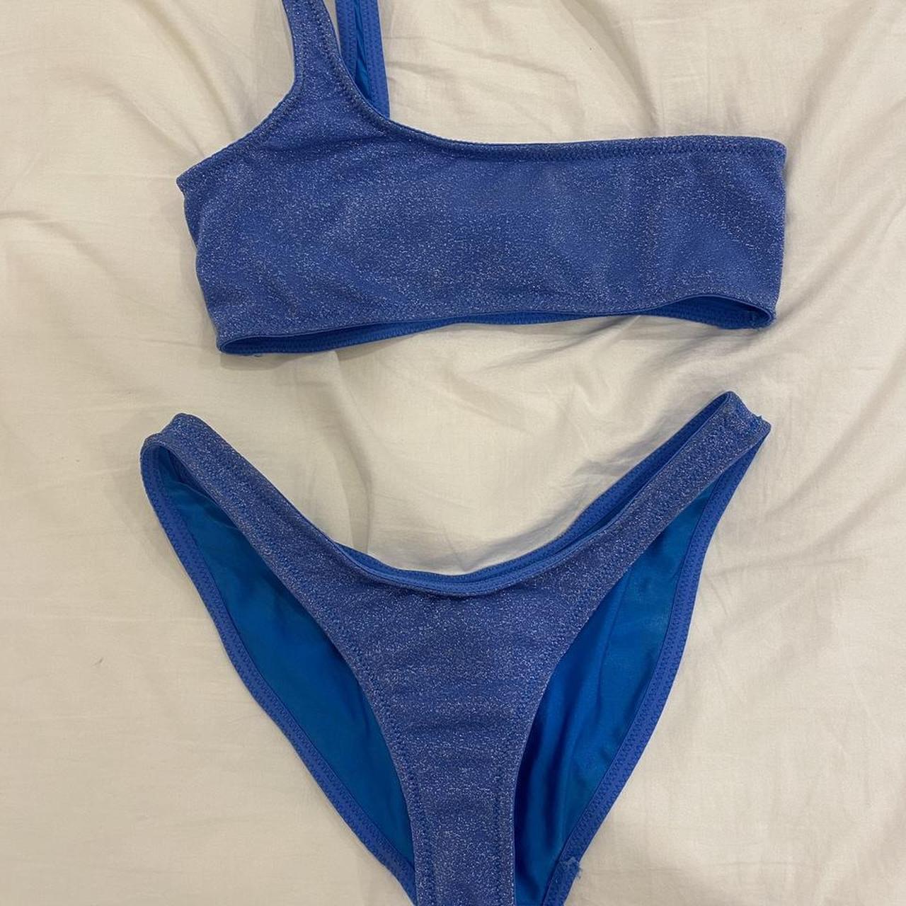 Women's Blue Bikinisandtankinisets Depop