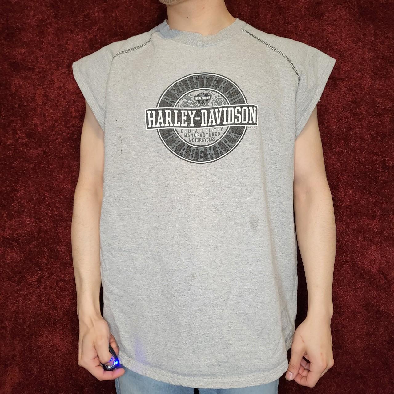harley davidson cut off shirts