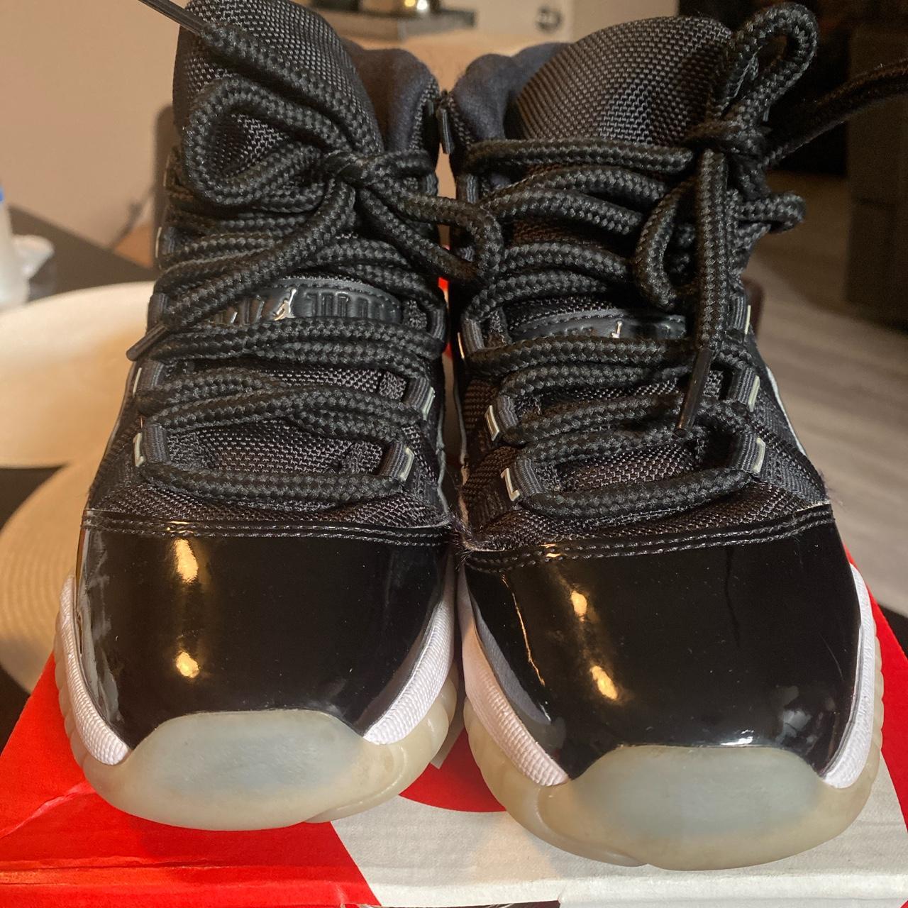 Black Jordan 11 Size -4 Shipping- $11.75 - Depop