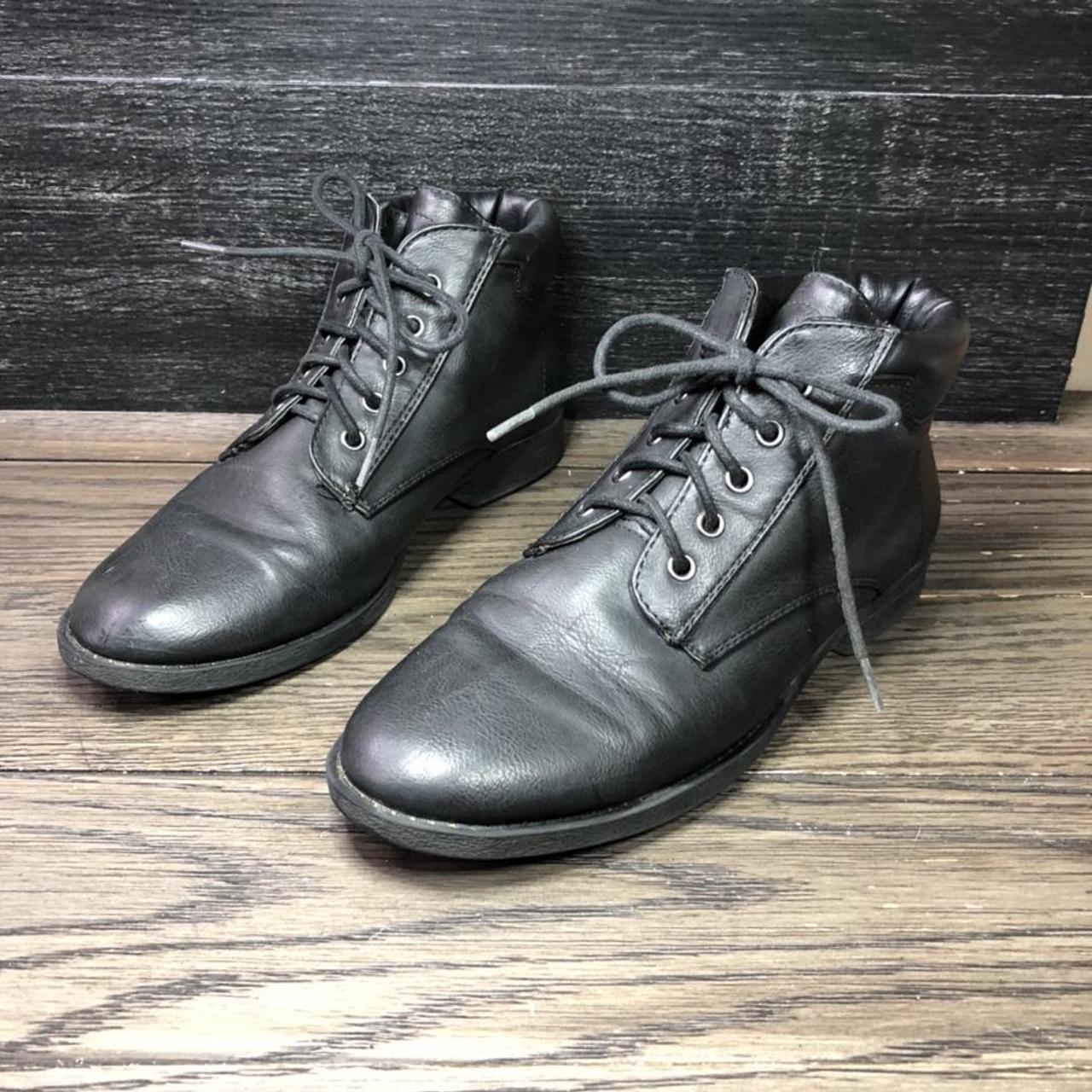 Route 66 Women's Black Boots | Depop