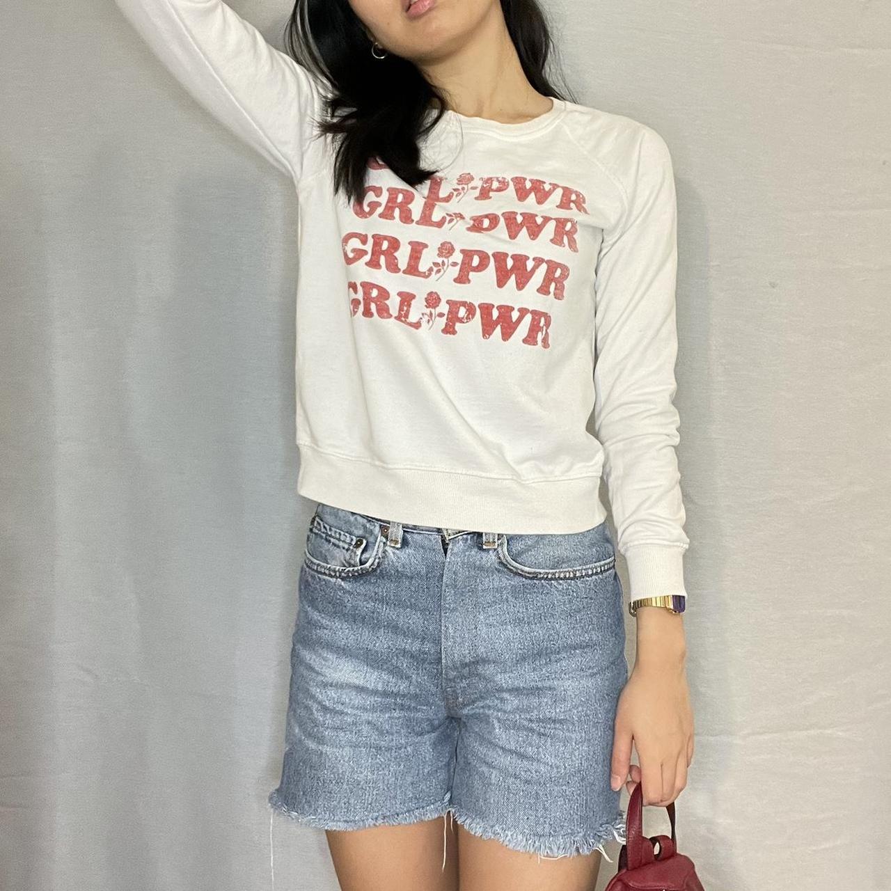 Rebecca minkoff grl pwr sweatshirt online