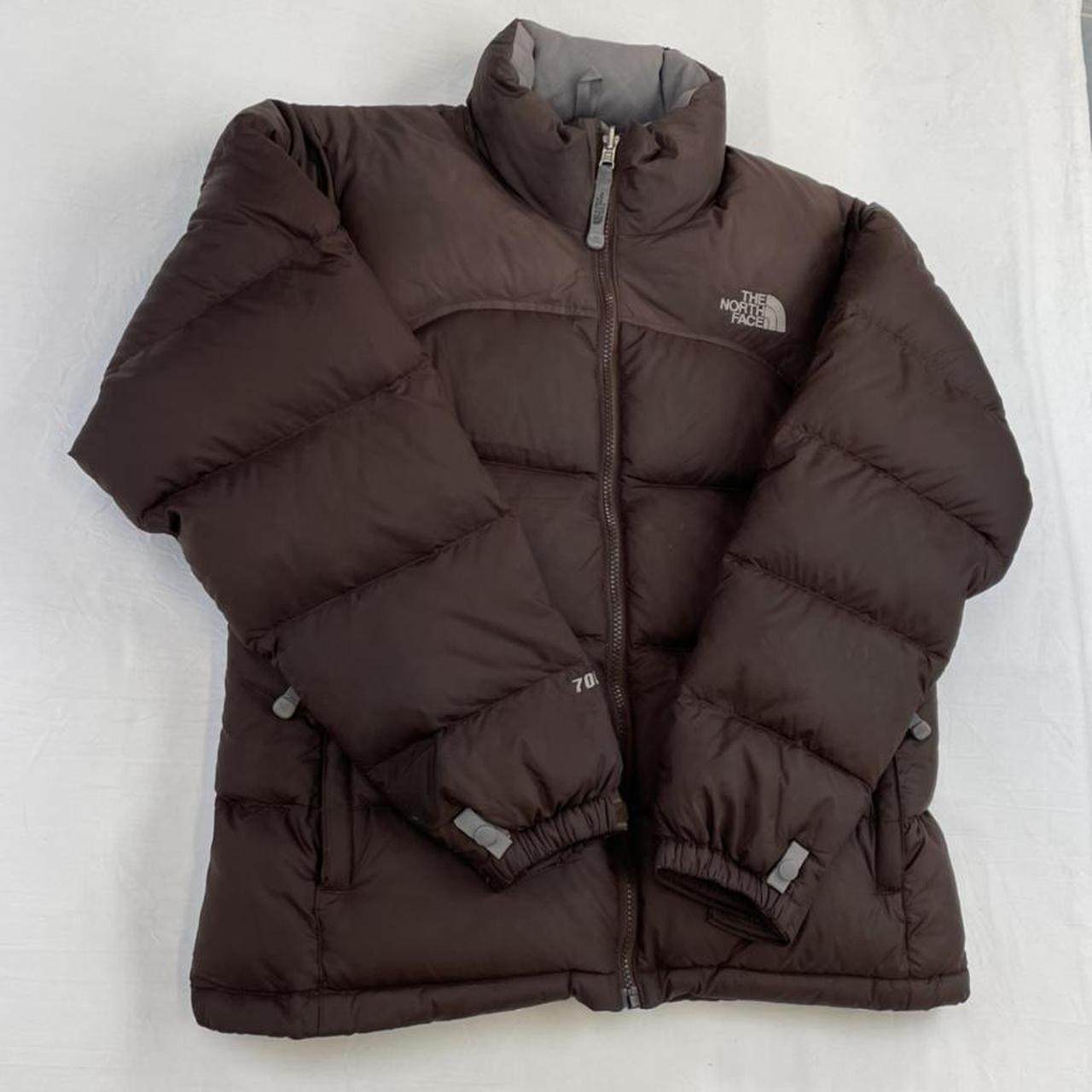 north face puffer jacket 700 brown