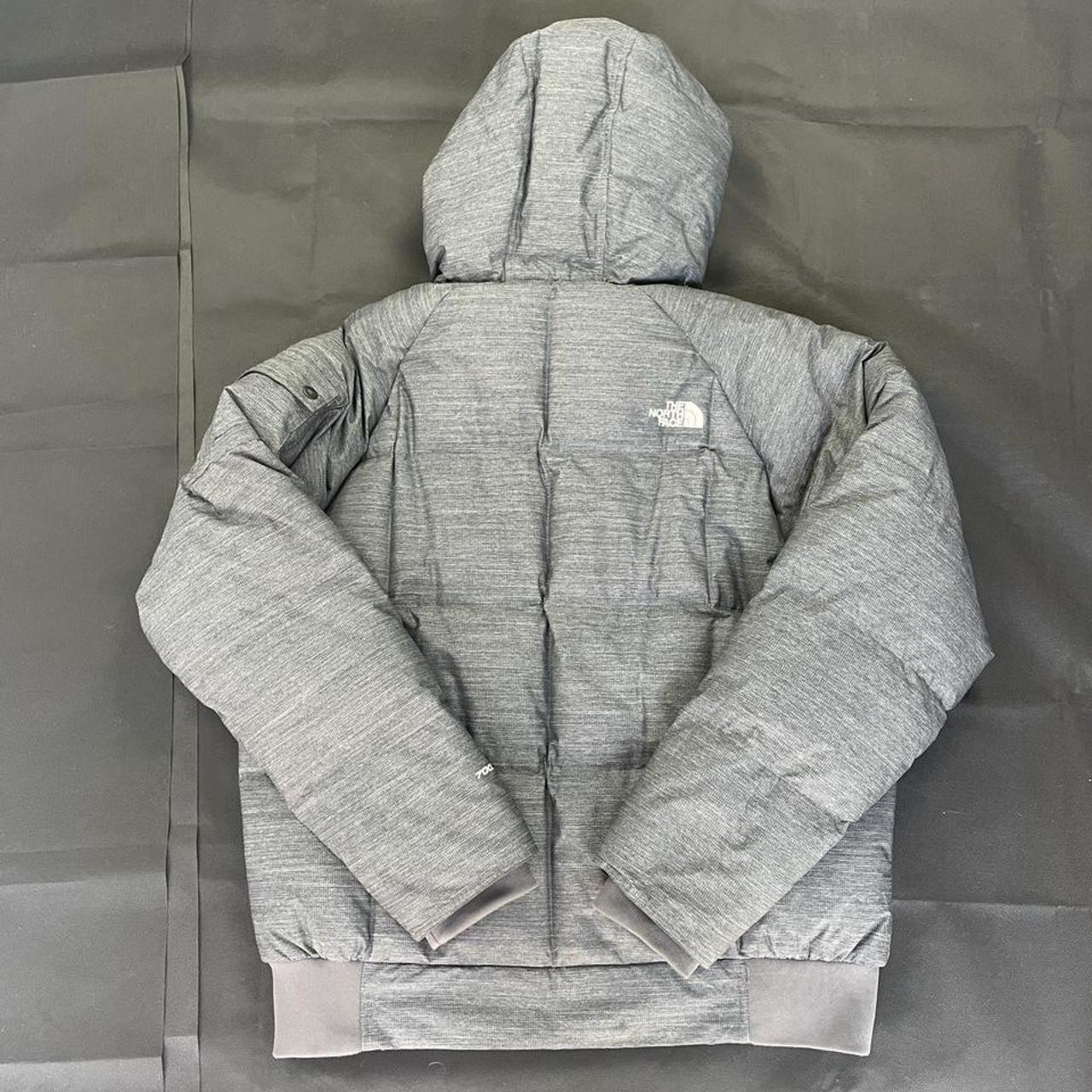 The North Face 700 Pro Grey hooded men’s full zip... - Depop