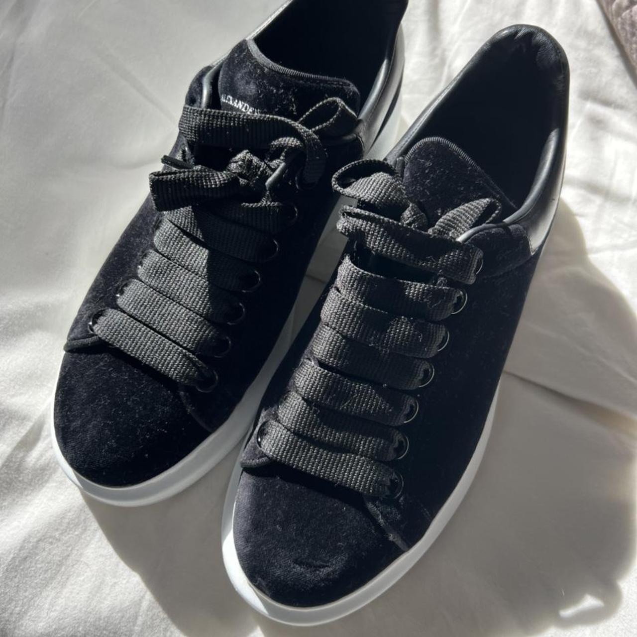 Alexander mcqueen outlet black velvet