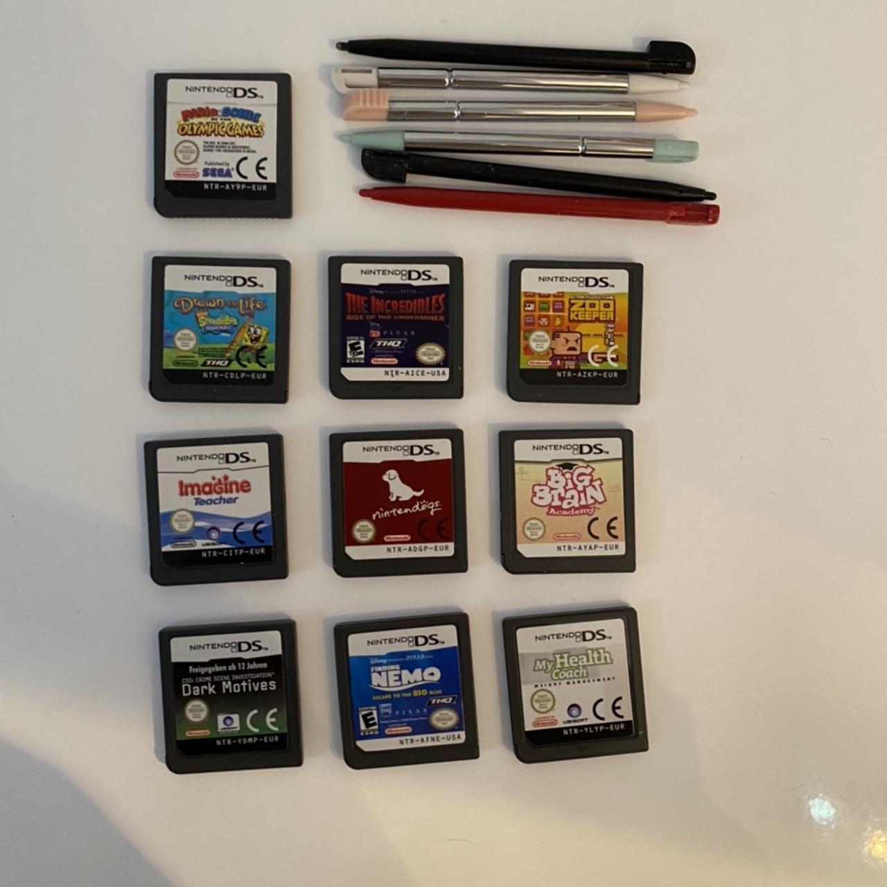 Nintendo DS game bundle. Mario and sonic and the... - Depop