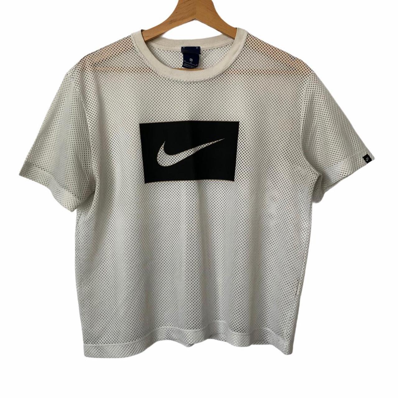 nike mesh t shirt women's