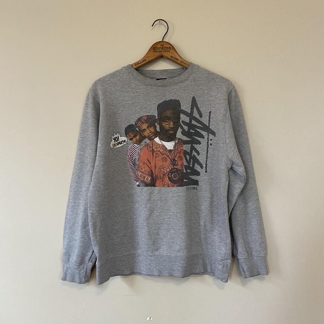 Stussy Yo! MTV Raps De La Soul crew neck sweatshirt...