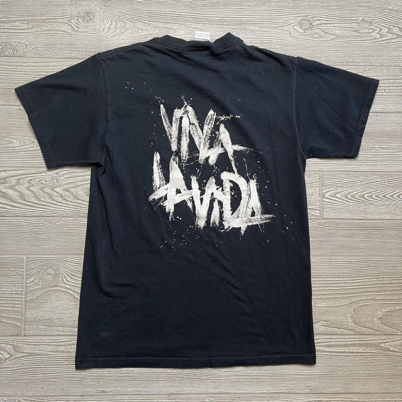 COLDPLAY VIVA LA VIDA Tシャツ 2008 Y2K Coldplay Shirt Viva La Vida Tour 2008 Britpop Band Men's Tee