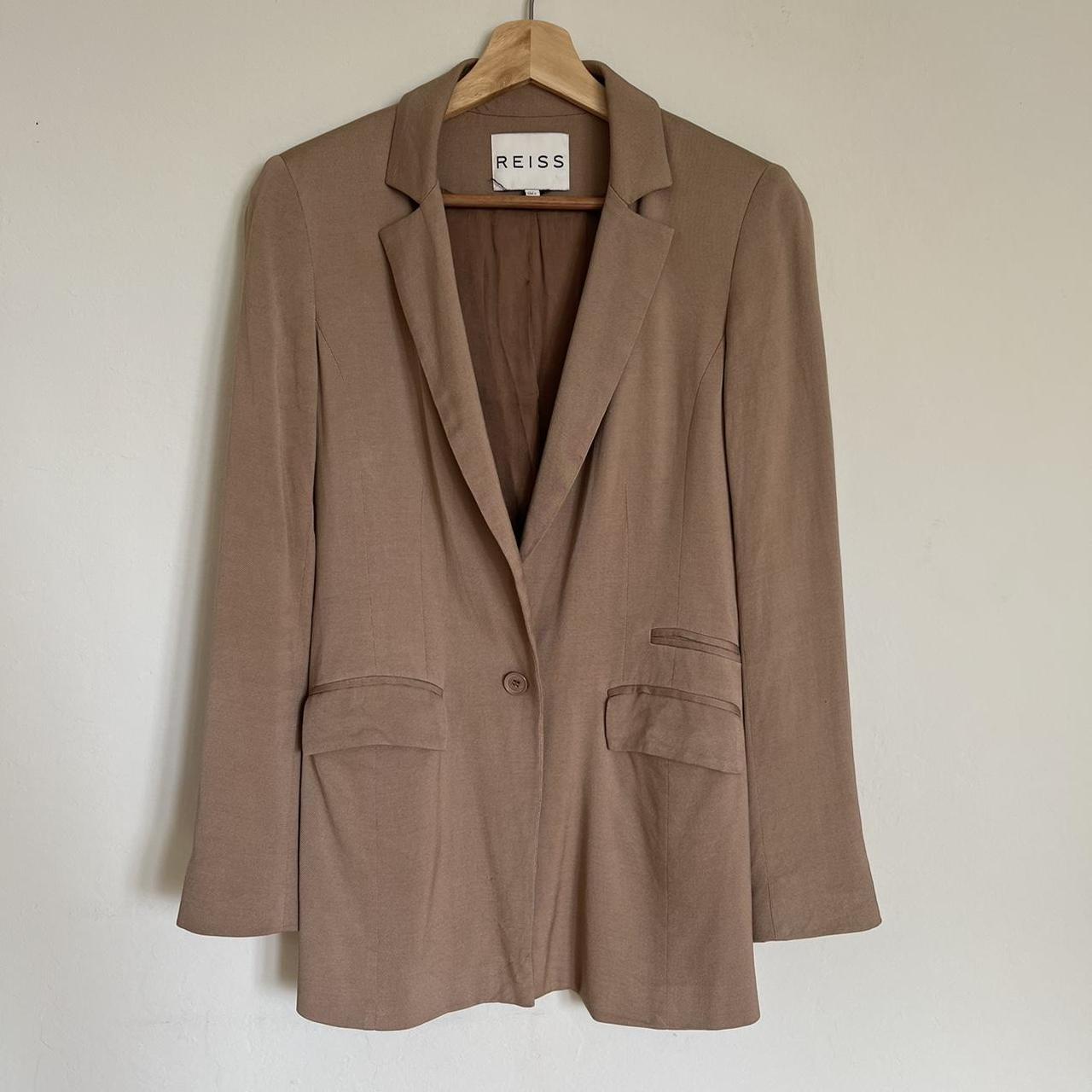 Reiss Women's Tan Jacket (2)
