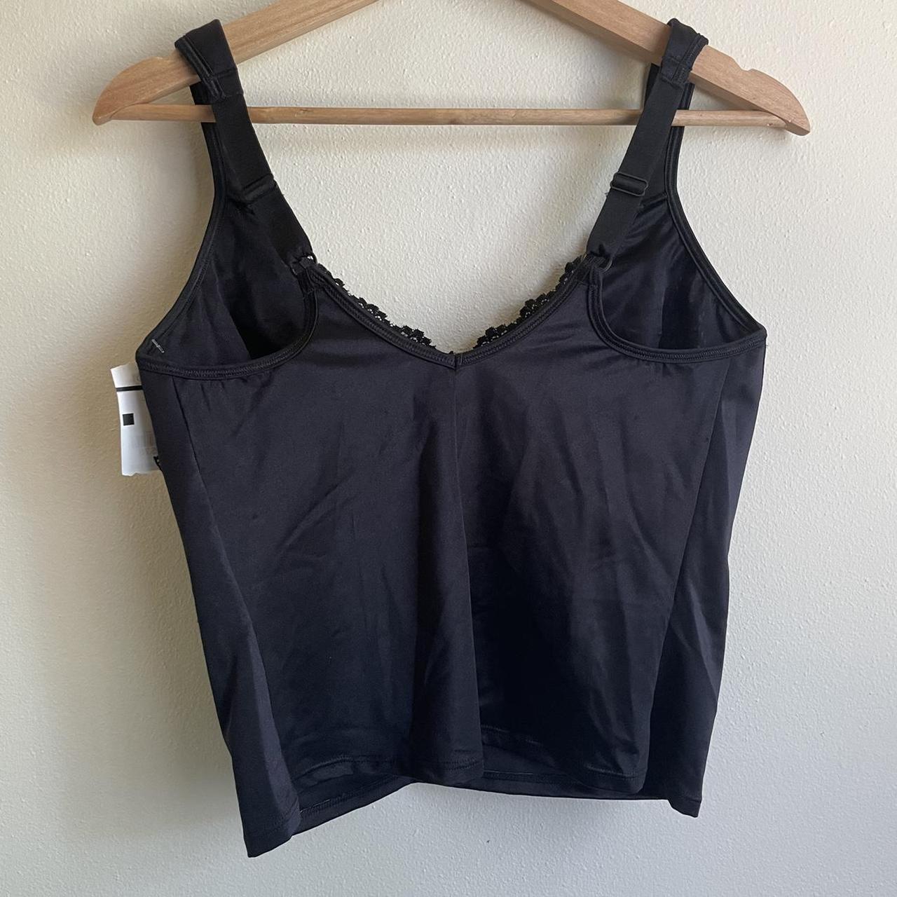 vintage Walmart black slip tank top. brand new... - Depop