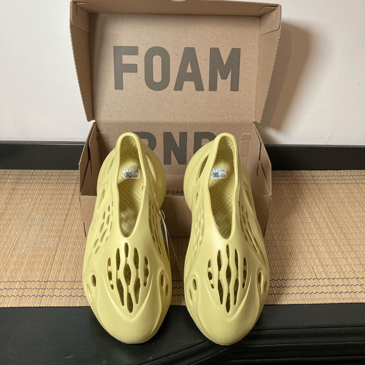 yeezy foam runner green
