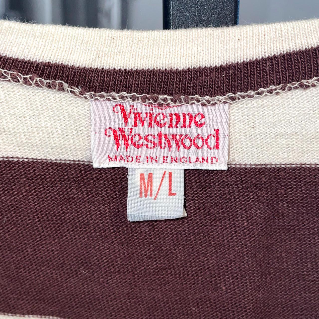Vivienne Westwood Women's Tan and Brown Crop-top (2)