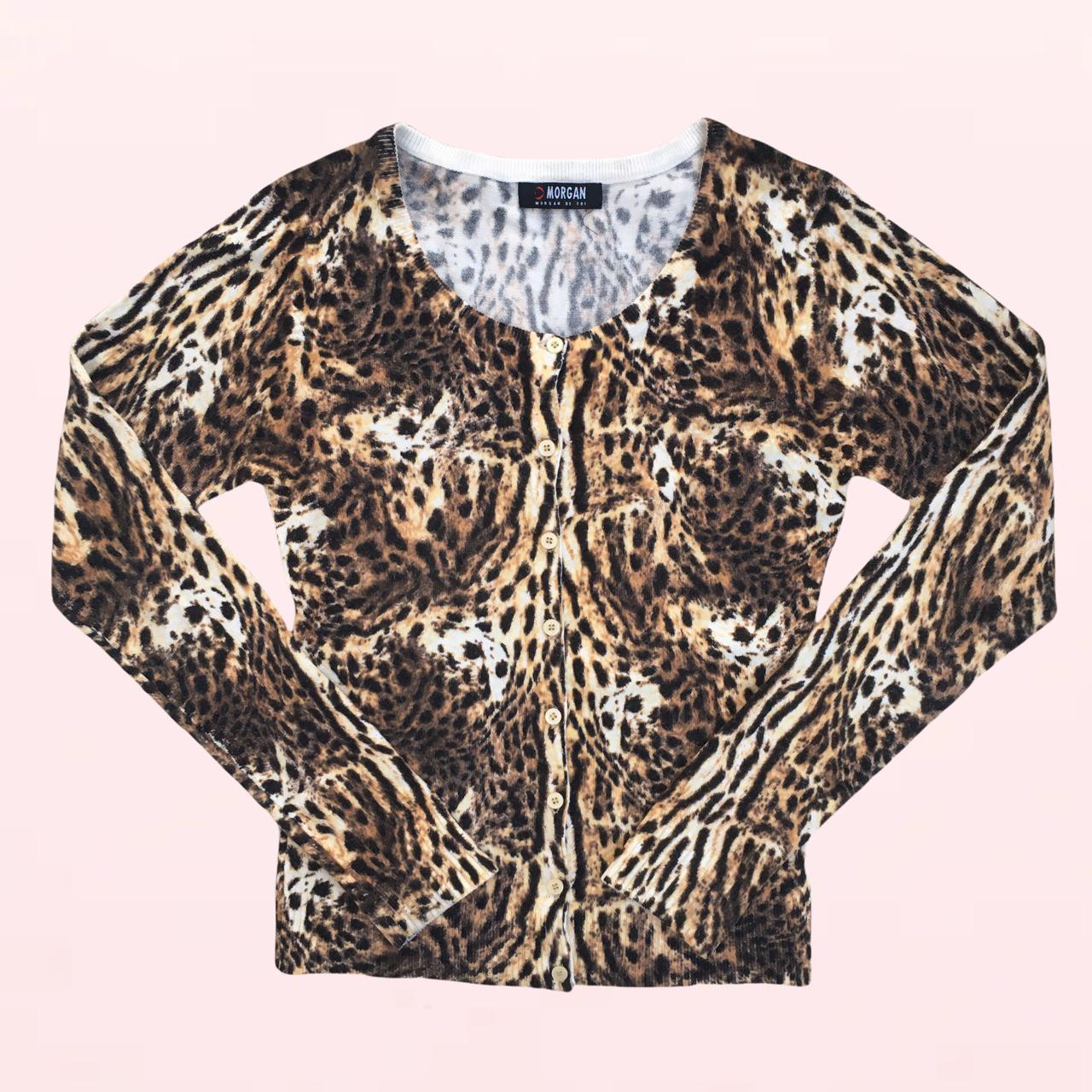 morgan de toi leopard top